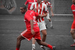 colored football players